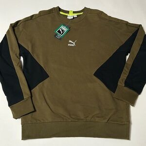 NEW PUMA MENS CREWNECK SWEATER